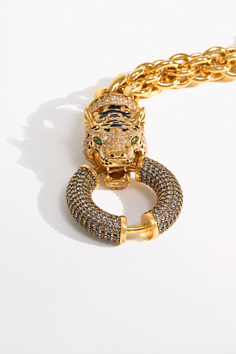 FIERCE FOLKLORE PENDANT NECKLACE GOLD main image 0