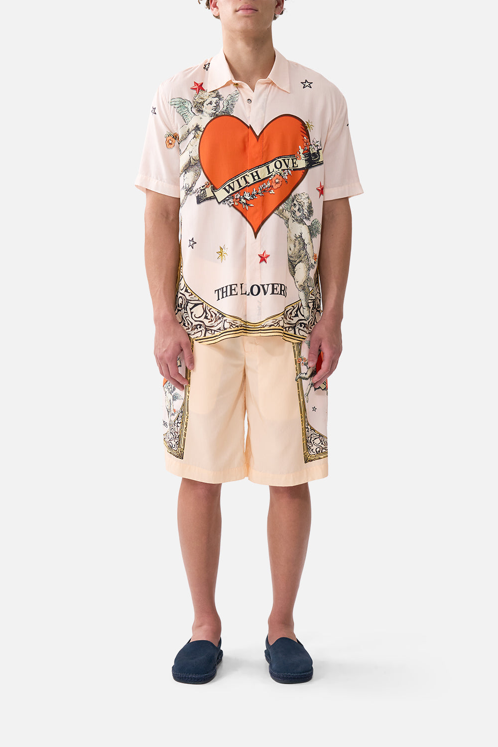 SHORT SLEEVE OVERSIZED SHIRT HOUSE OF HOROSCOPES