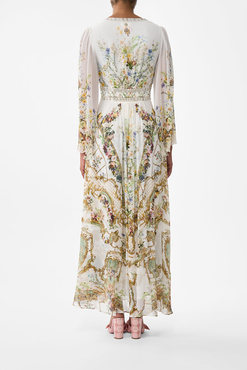 FITTED WAIST GATHERED SKIRT WITH LINING DRESSING ROOM DRAMA