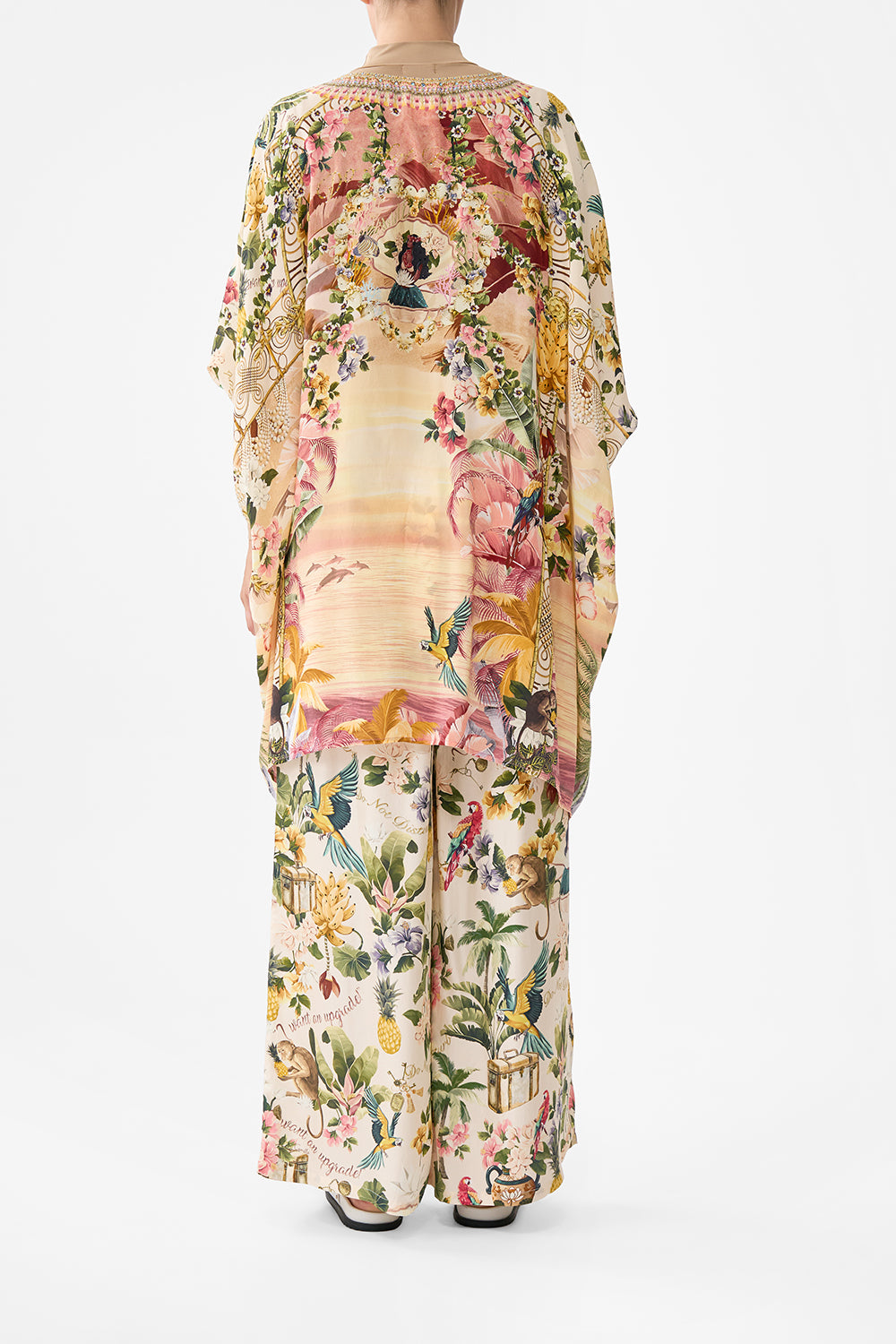 SHORT KAFTAN WITH CUFF WELCOME TO THE WHITE LOTUS