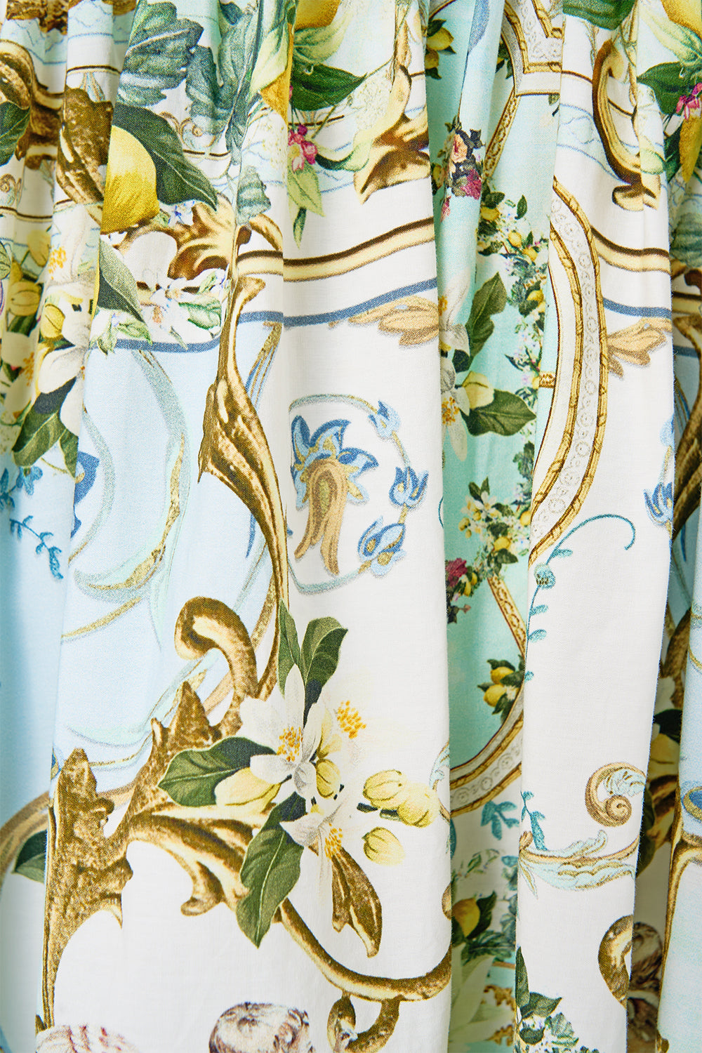 RUFFLE HEM HALTER DRESS VENUS ON A VESPA