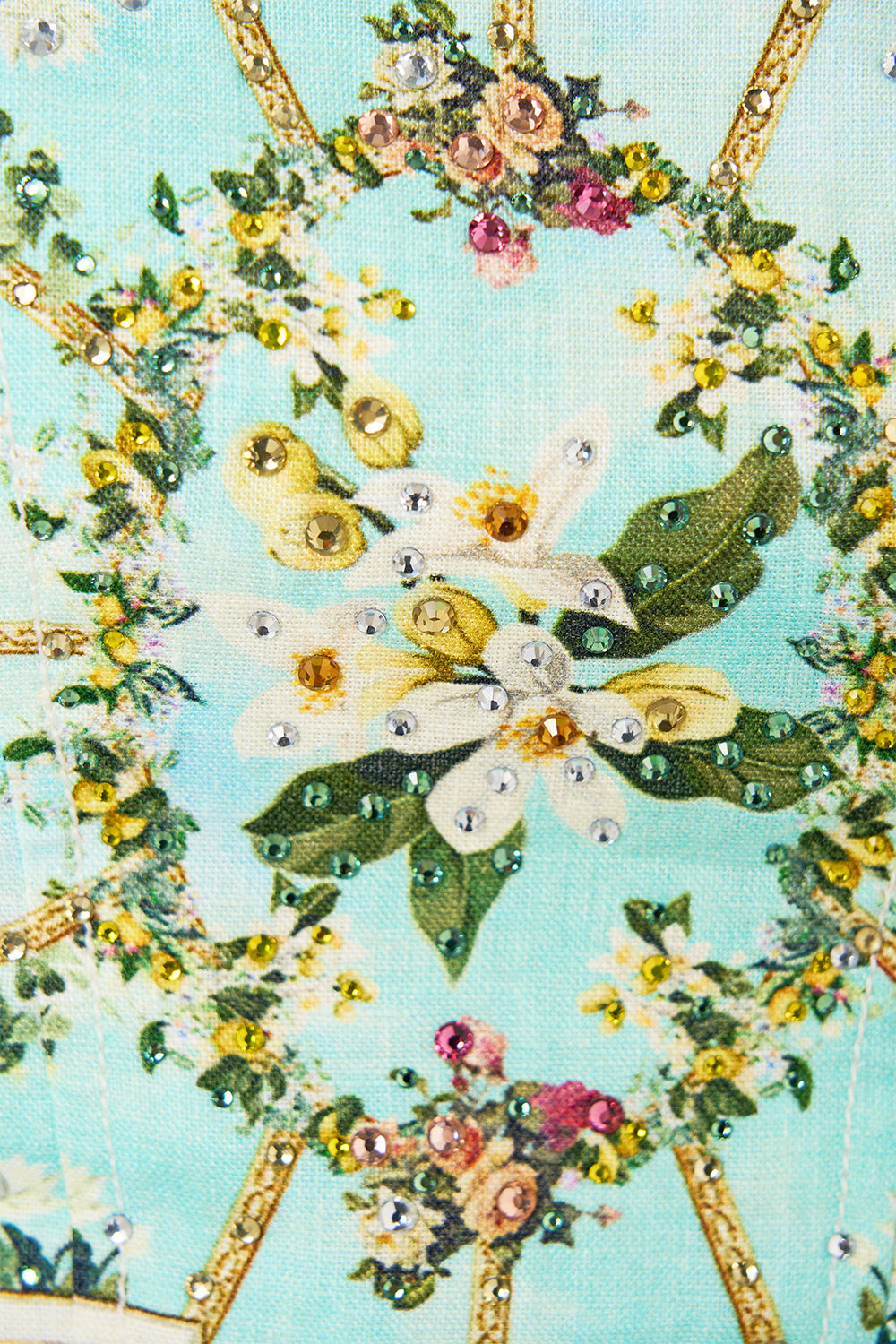 CORSET CROP TOP VENUS ON A VESPA