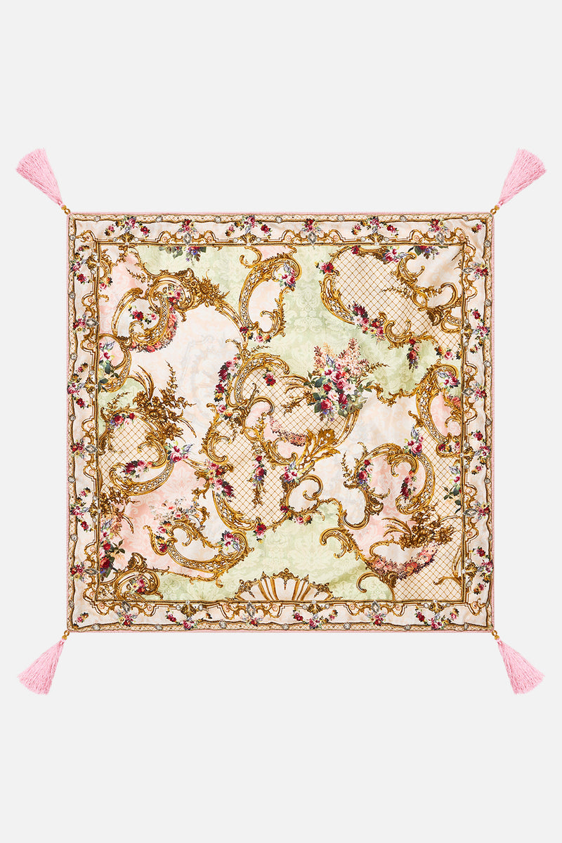 LARGE SQUARE CUSHION TALES OF TATIANA