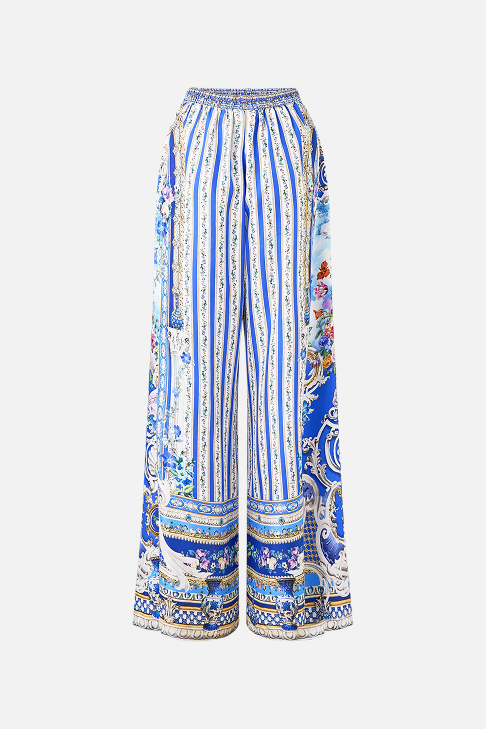 WIDE LEG TROUSER WITH FRONT POCKETS OTTOMAN OPULENCE