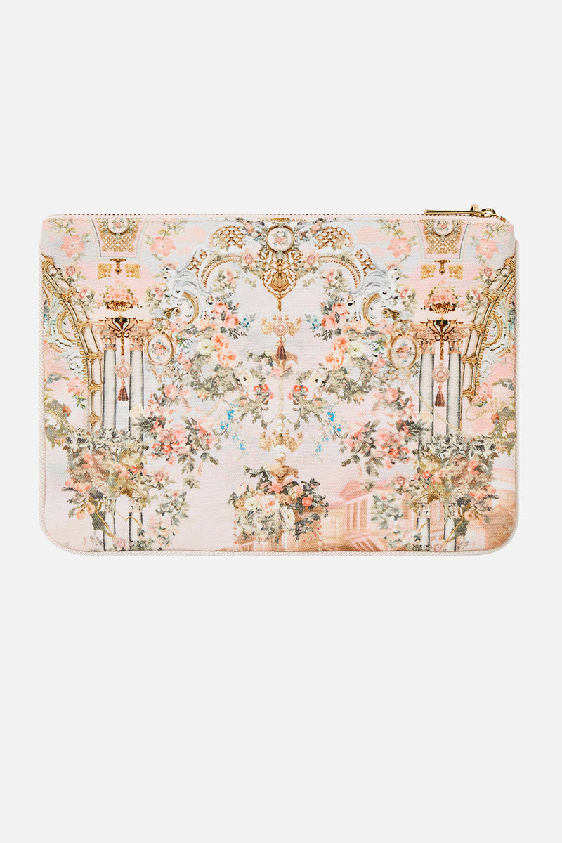 SMALL CANVAS CLUTCH SISTER SUNSET