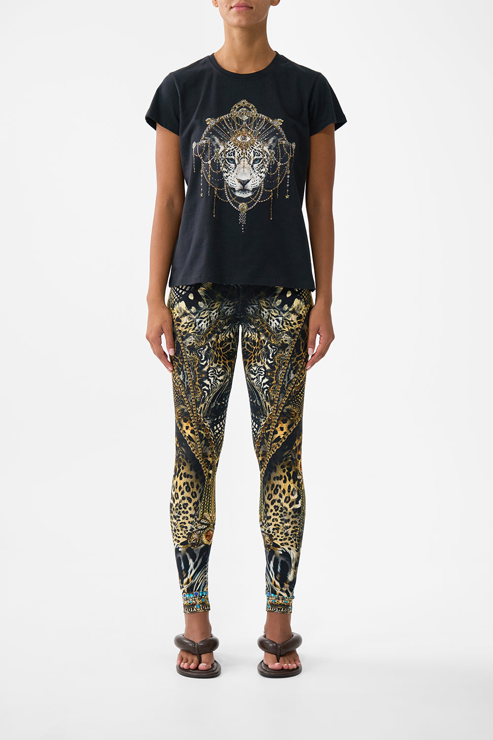 LEGGINGS FELINE FOLKLORE