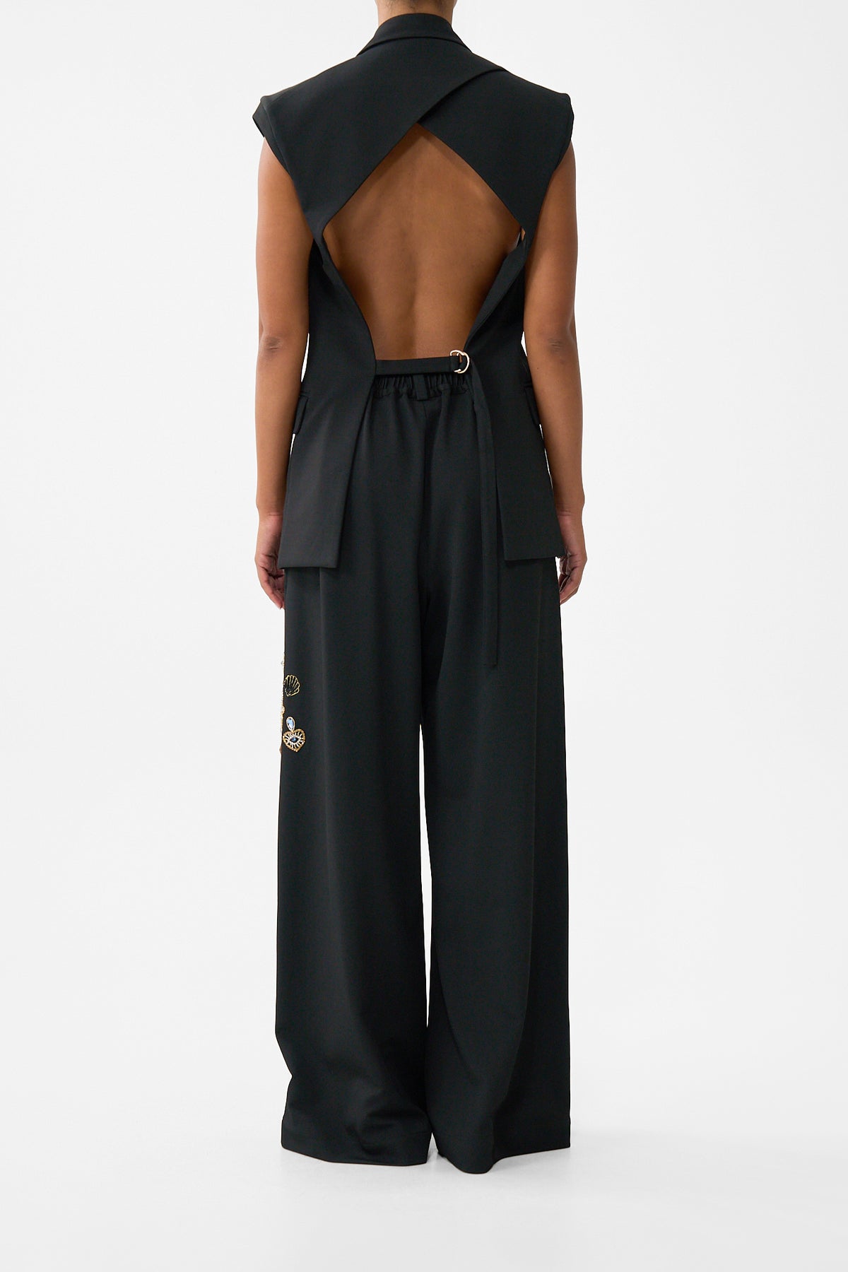 TAILORED SLEEVELESS VEST AMULETS AND ALCHEMY