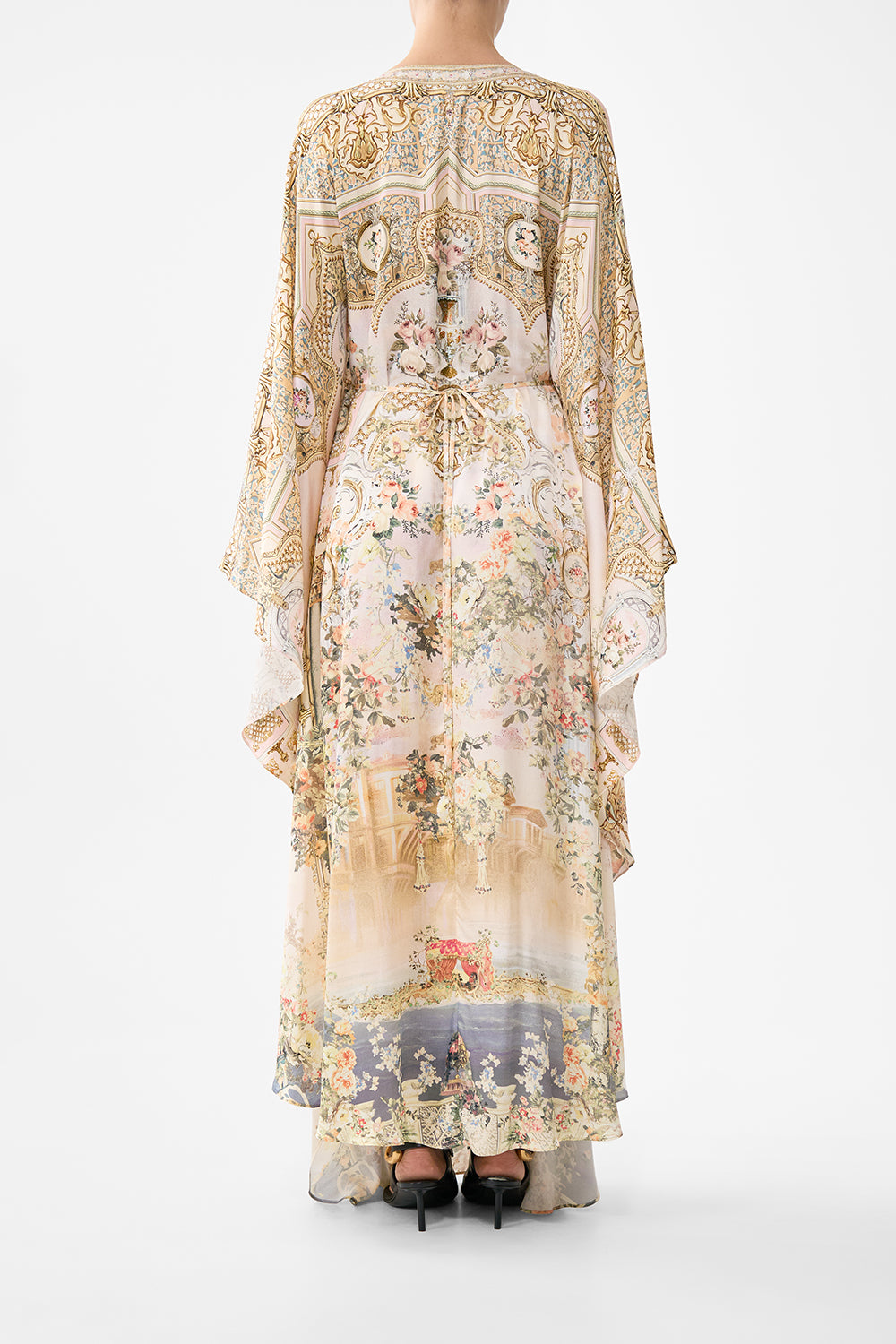 LONG KAFTAN WITH WAIST DETAIL TWILIGHT IN ISTANBUL