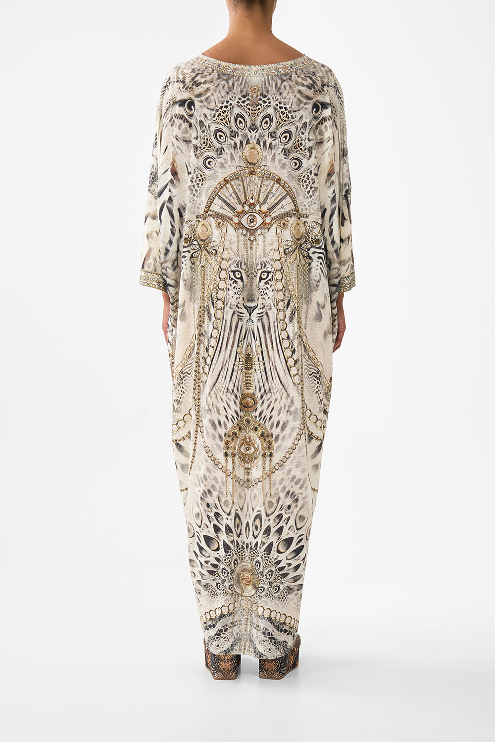 V NECK BATWING KAFTAN LADY LIONHEART