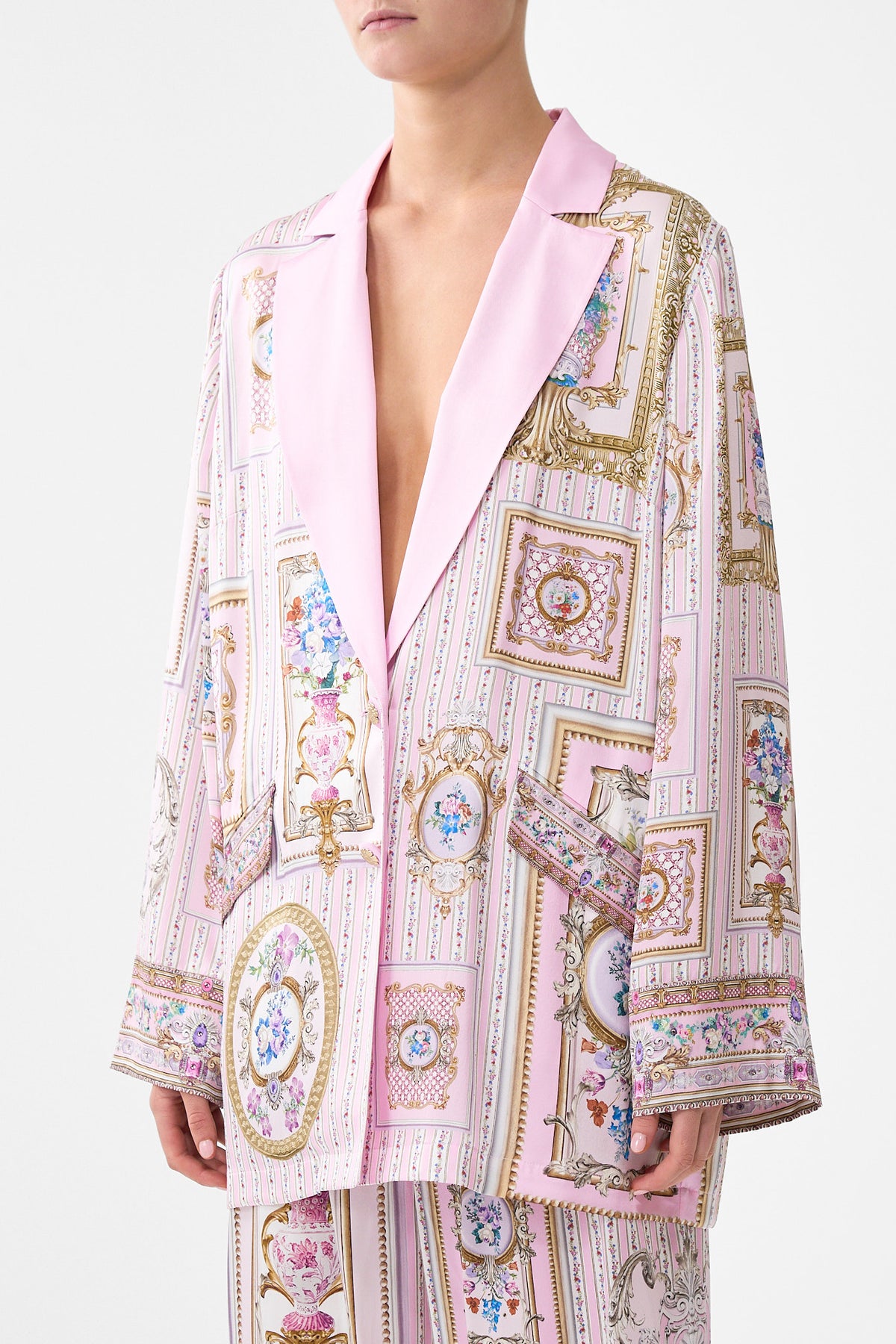 RELAXED SUIT JACKET PALATIAL PASTELS