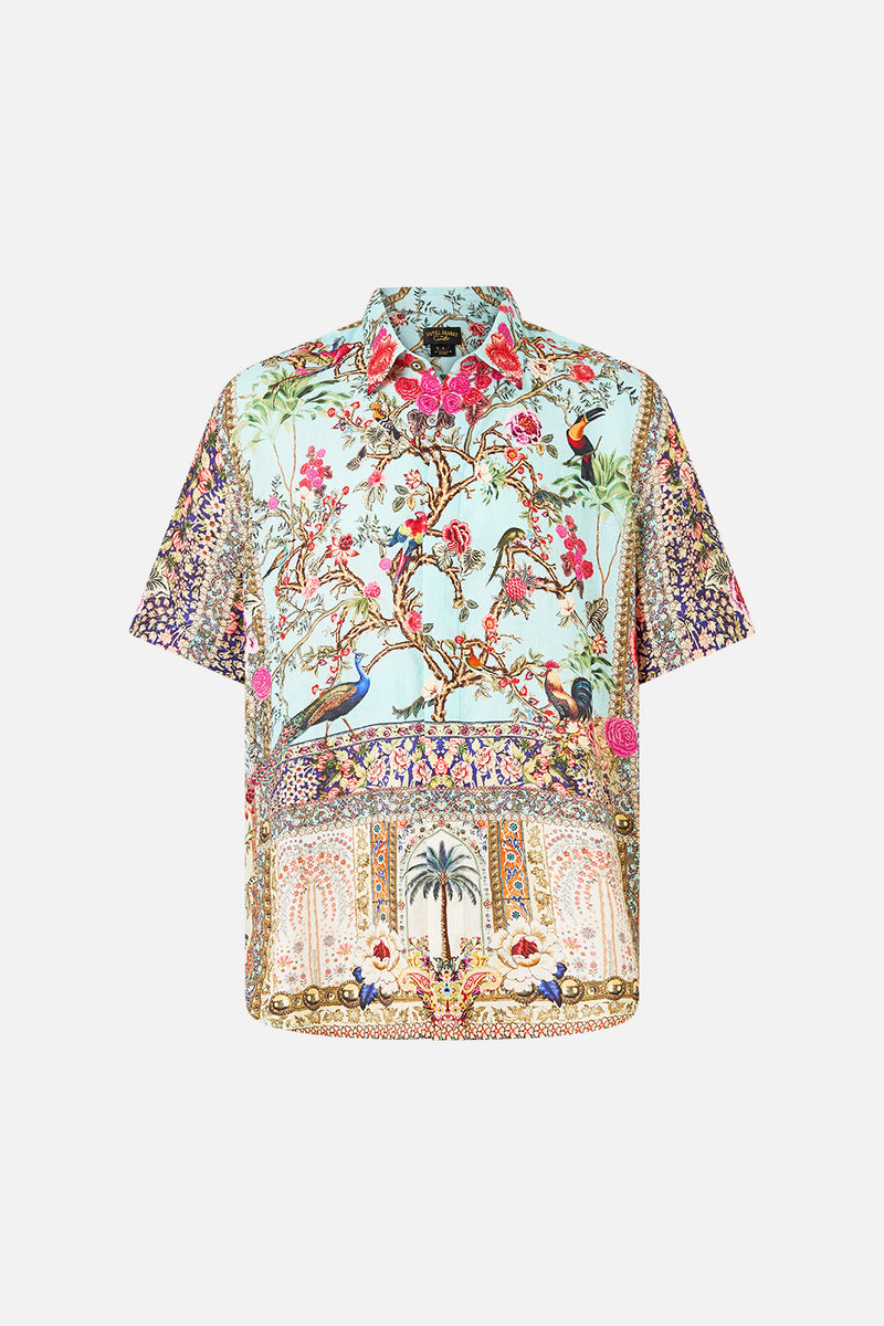 OVERSIZED BUTTON THROUGH SS SHIRT NUBIAN WONDERLAND