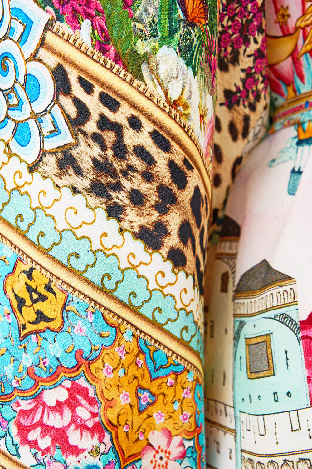 BUTTON THROUGH SCARF BLOUSE MINIATURE MOMENTS