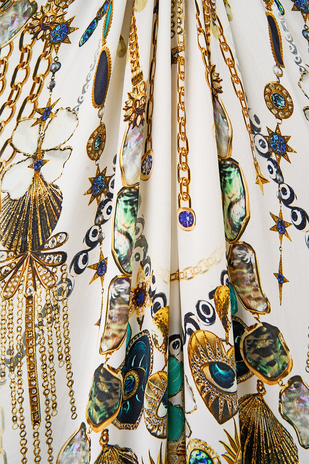 TWIST FRONT BATWING DRESS CHAIN GANG