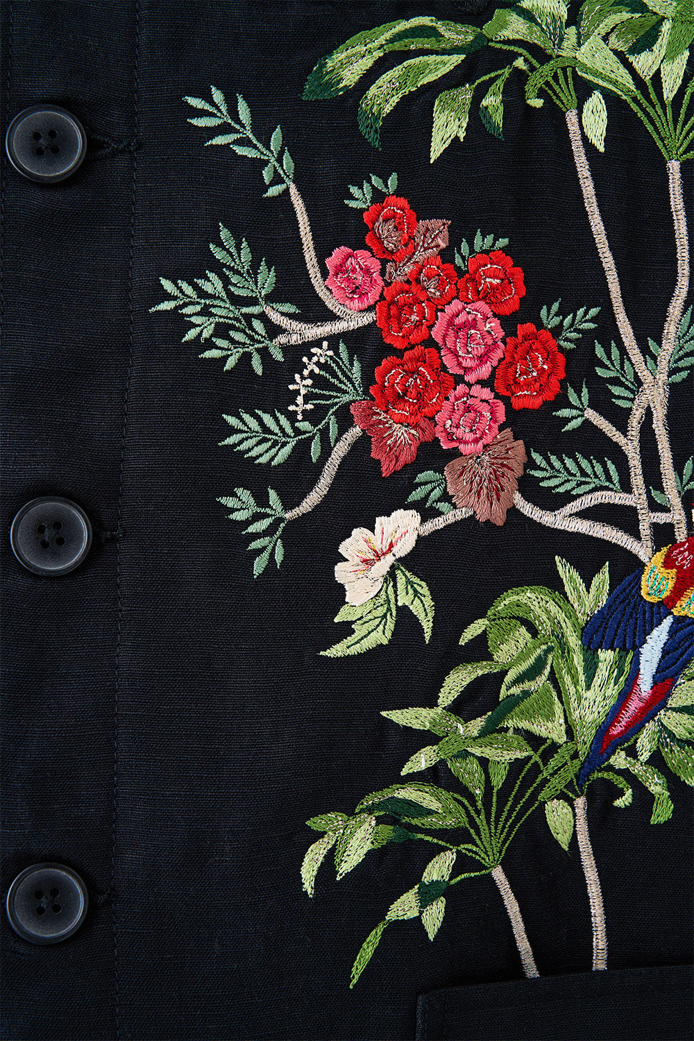 EMBROIDERED CHORE COAT SULTANS AND QUEENS