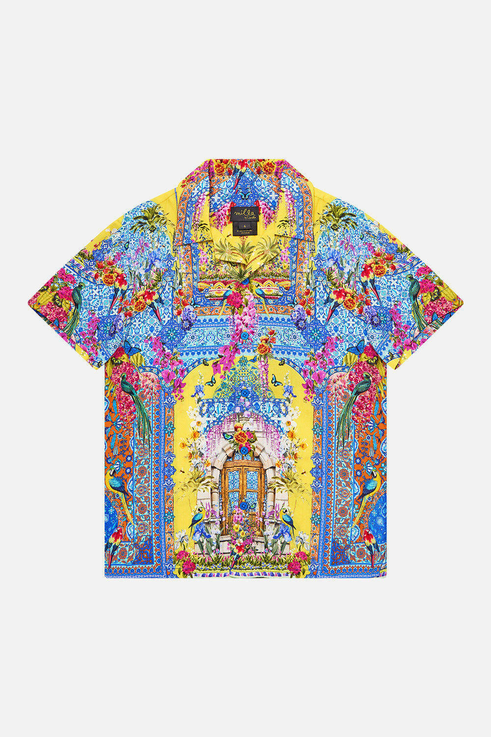 BOYS SHORT SLEEVE CAMP COLLARED SHIRT SULTANAHMET SUMMER