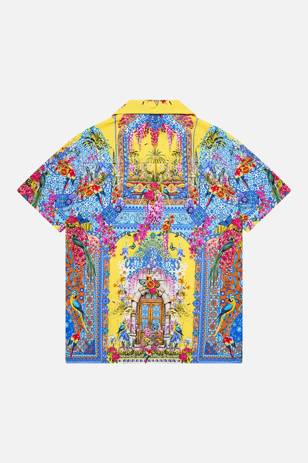 BOYS SHORT SLEEVE CAMP COLLARED SHIRT SULTANAHMET SUMMER