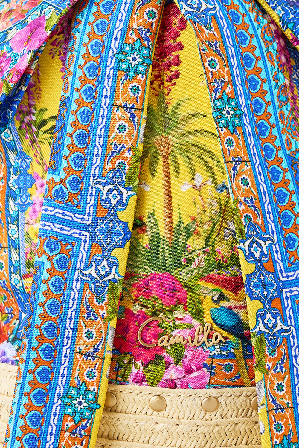 TIE TOP BUCKET BAG WITH TASSELS SULTANAHMET SUMMER