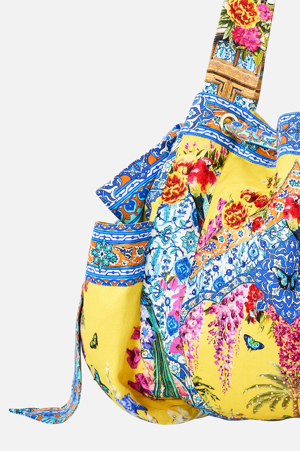 DRAWSTRING BOW BEACH BAG SULTANAHMET SUMMER