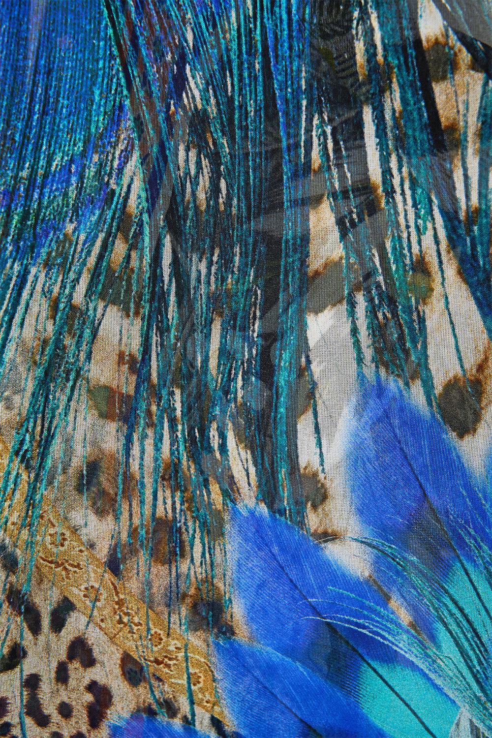 SILK CHIFFON SHRUG ANIMAL ALCHEMY