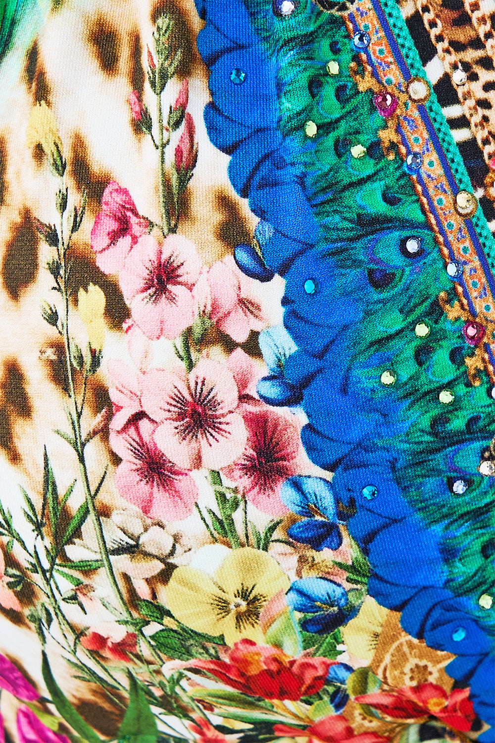 SOFT THICK TIE TRI BIKINI SET WITH TRIMS ANIMAL ALCHEMY