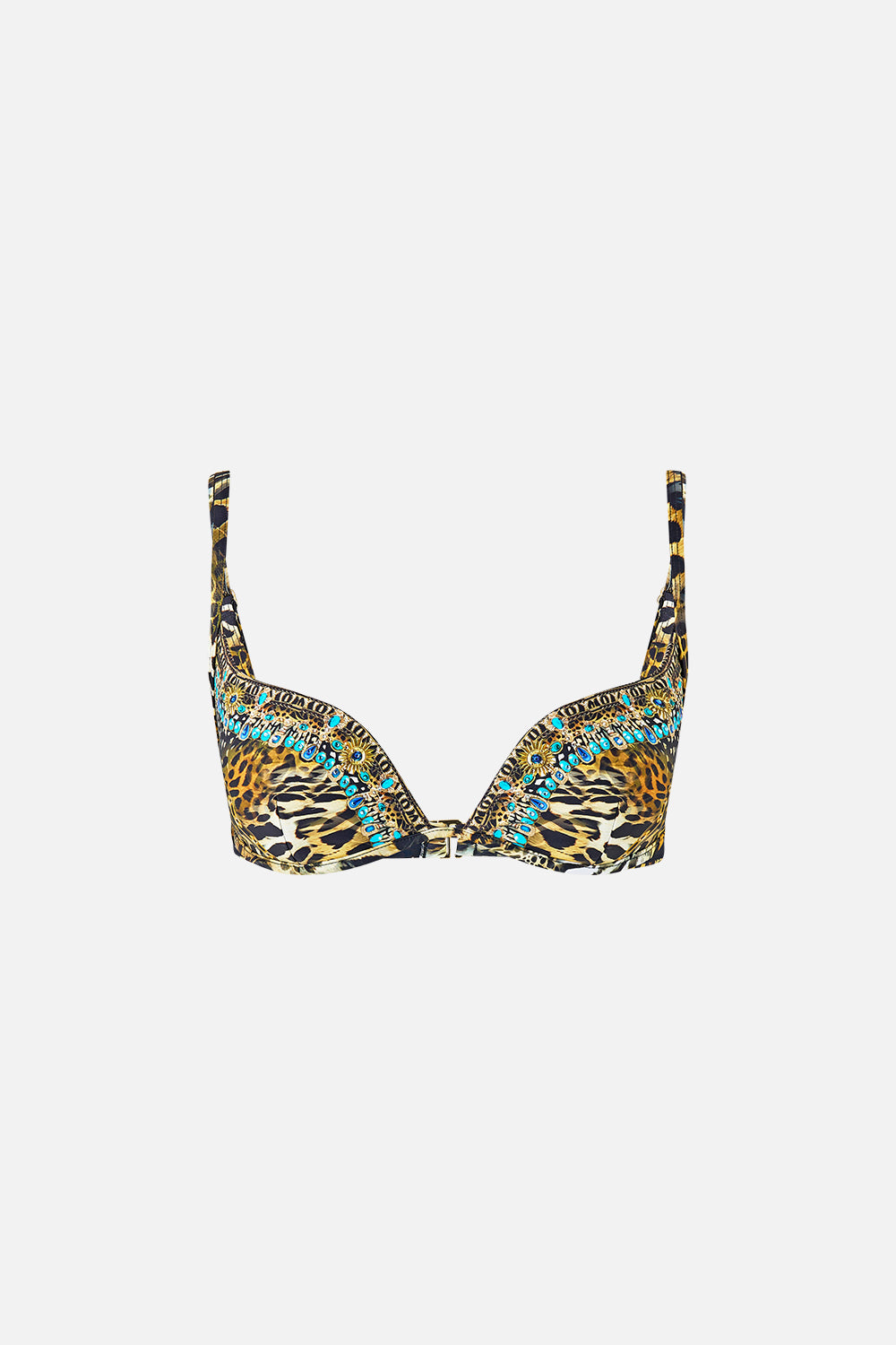 CONTINUOUS UNDERWIRE BIKINI TOP FELINE FOLKLORE