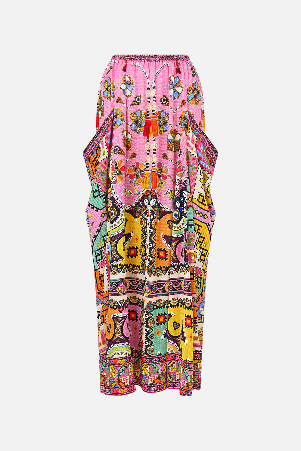 POCKET SKIRT DRESS PATCHWORK PANORAMA