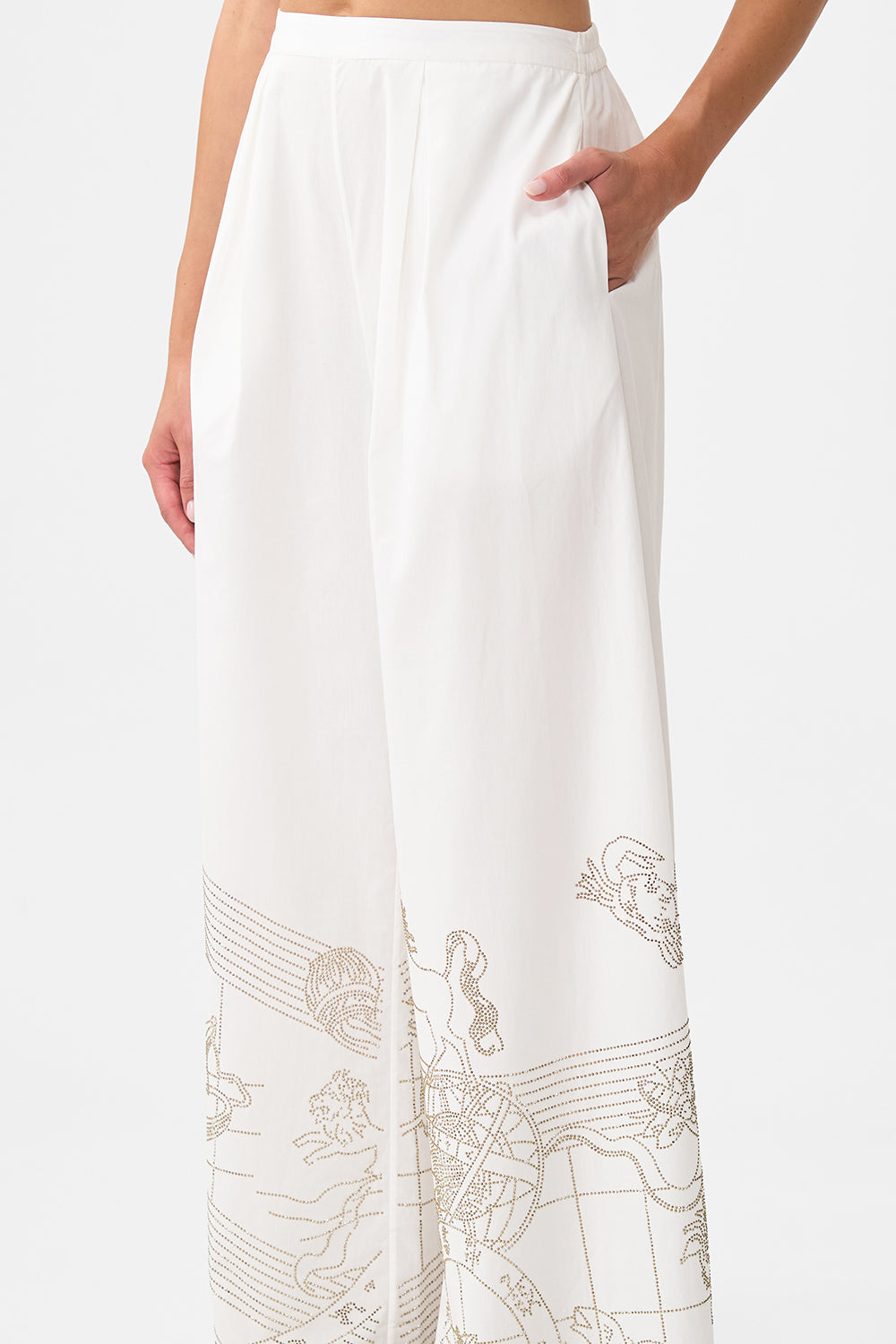 TUCK FRONT PANT HOUSE OF HOROSCOPES