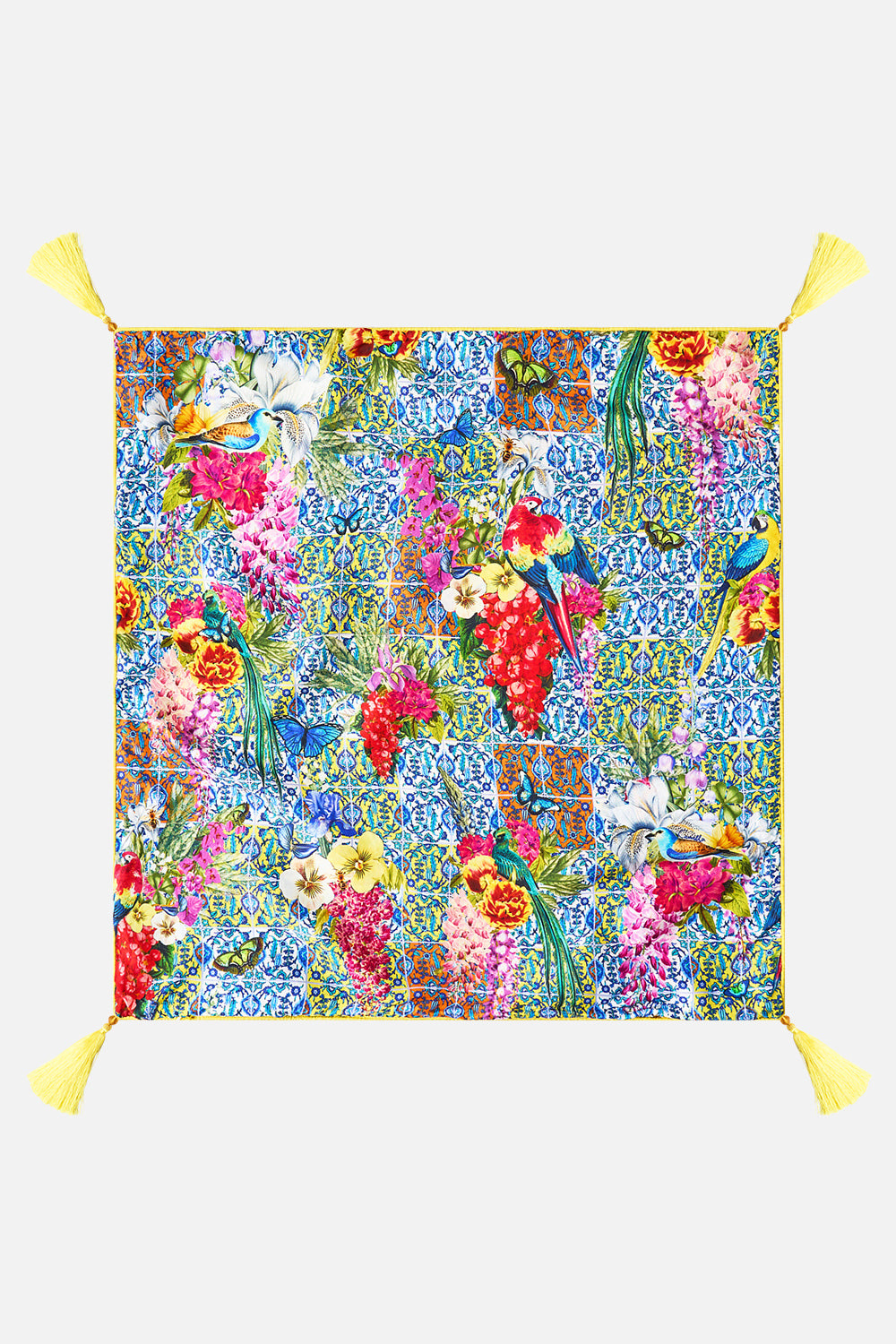 LARGE SQUARE CUSHION SULTANAHMET SUMMER