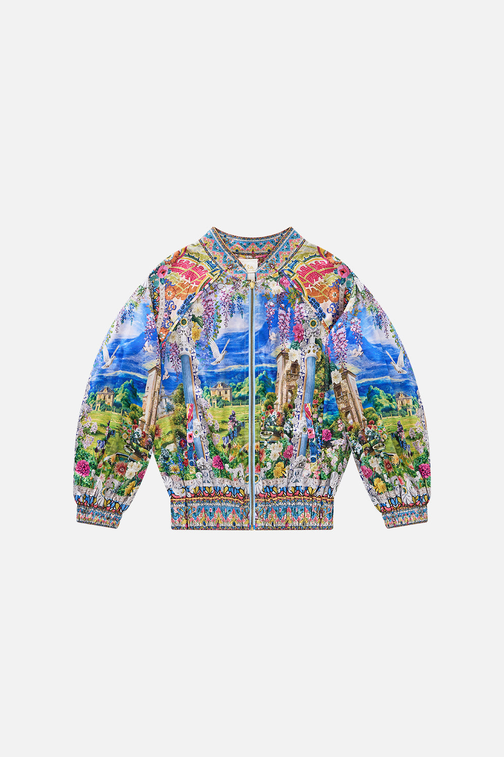 KIDS BLOUSON SLEEVE REVERSIBLE BOMBER JACKET NAVÀS NOUVEAU