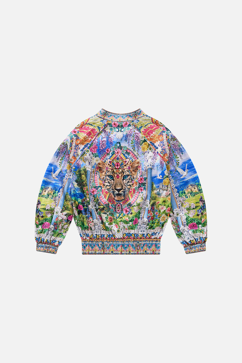 KIDS BLOUSON SLEEVE REVERSIBLE BOMBER JACKET NAVÀS NOUVEAU