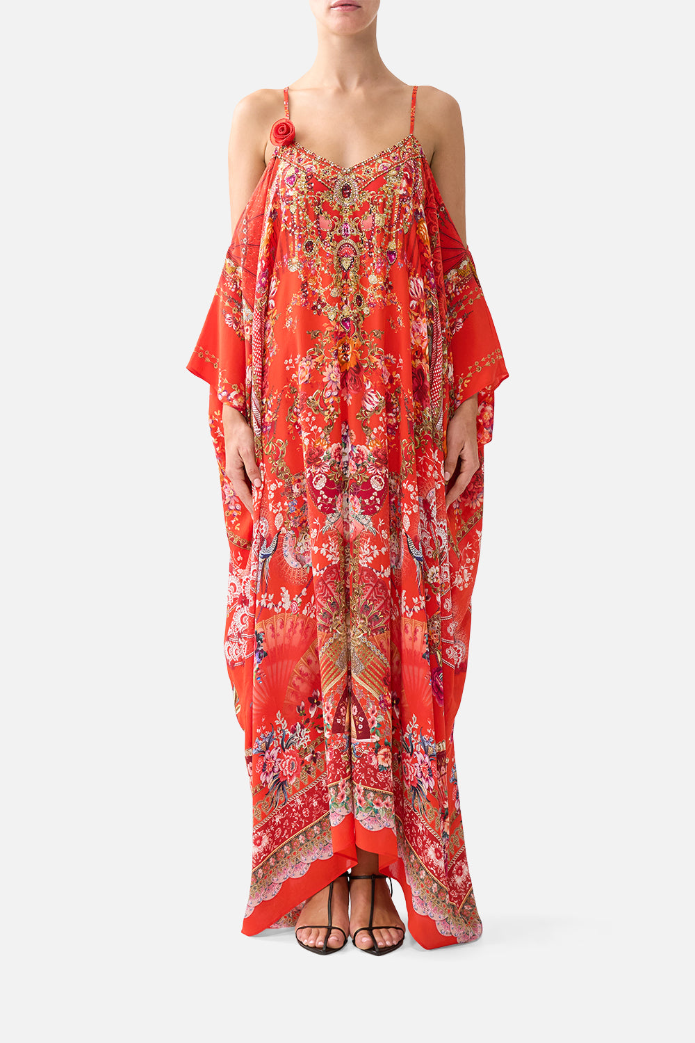 DROP SHOULDER STRAP KAFTAN OLÉ OLÉ