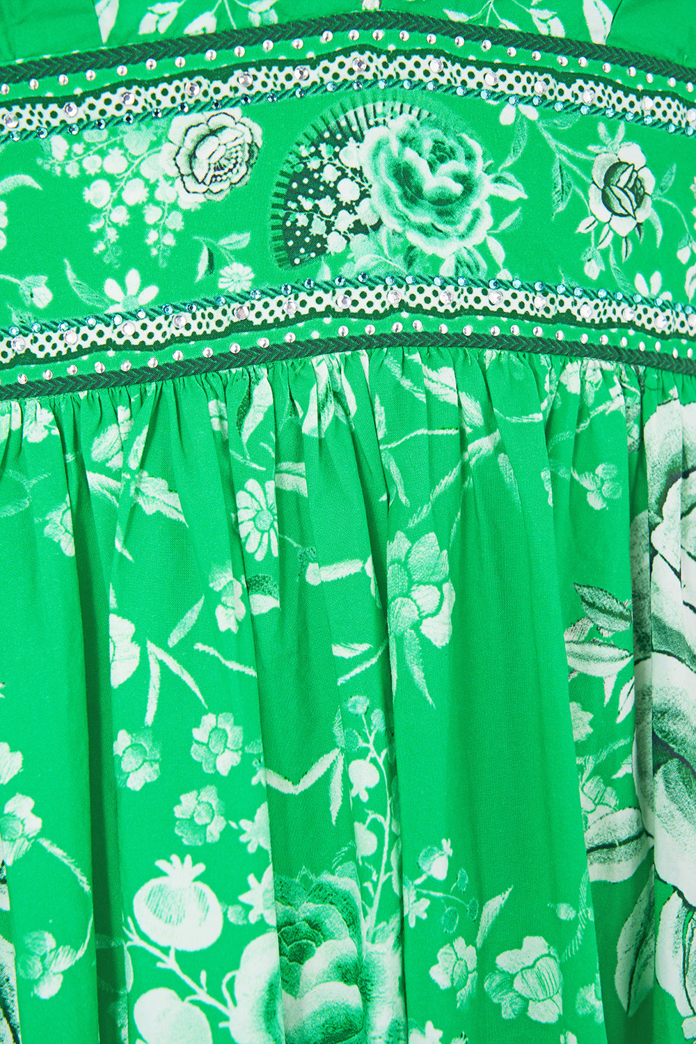 WAISTED MIDI DRESS WITH SHOULDER TIES SACROMONTE SEÑORITA