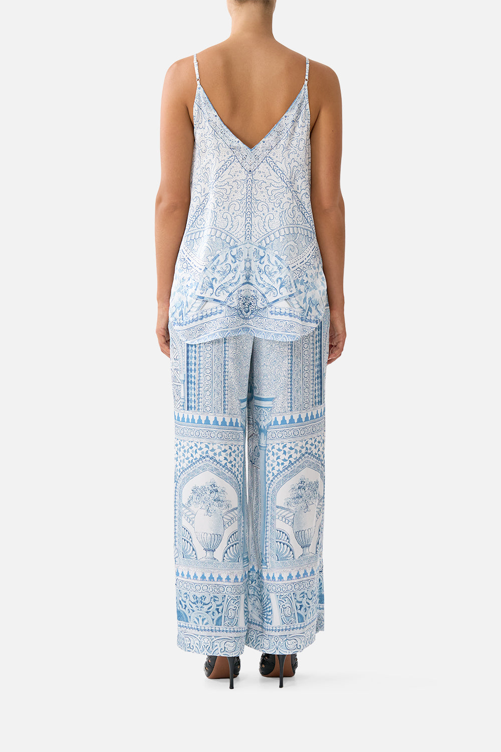 BUTTON FRONT LOUNGE PANT THE HUM OF THE ALHAMBRA