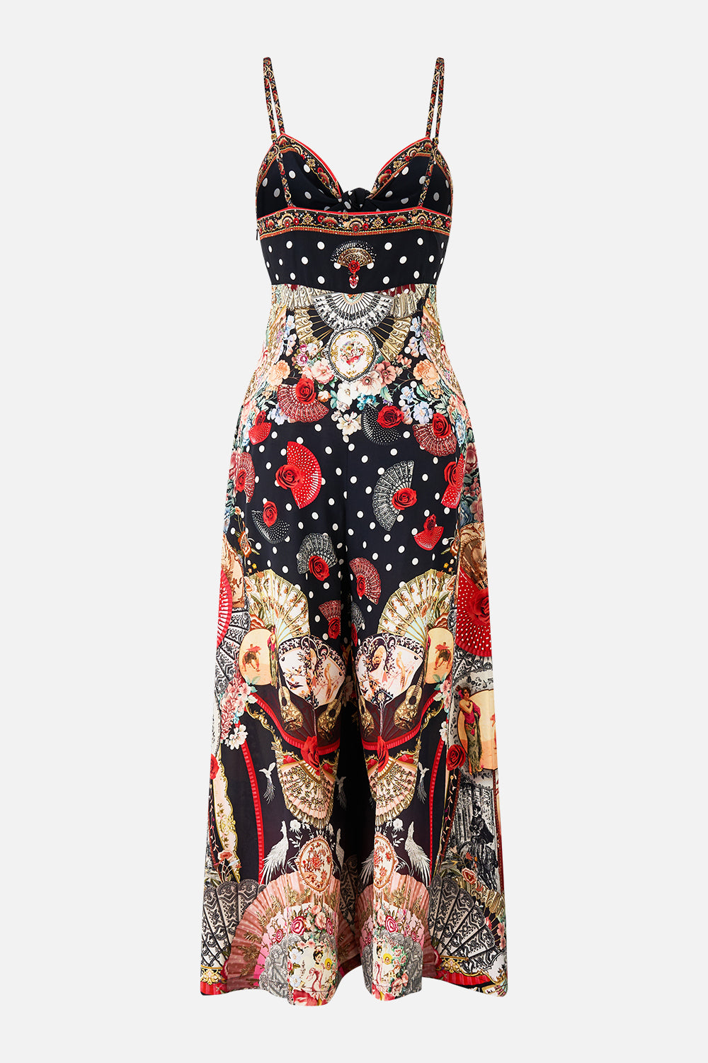 TIE FRONT JUMPSUIT DAUGHTERS OF DUENDE
