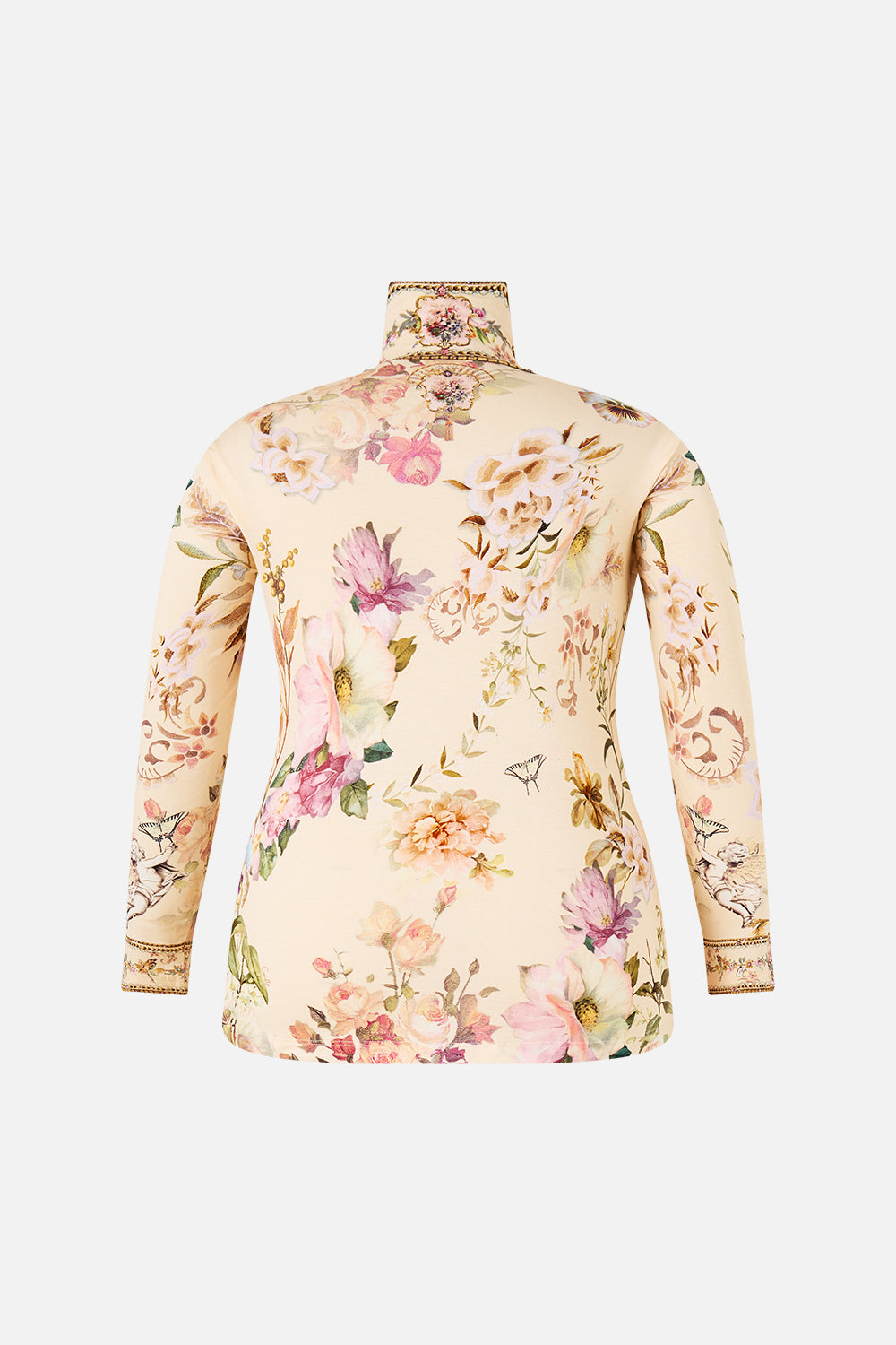 JERSEY TURTLENECK ADORNED IN ARANJUEZ