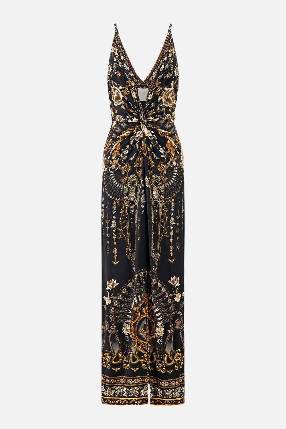 STRAPPY DRESS WITH TWIST FRONT FLAMENCO FOLKLORE