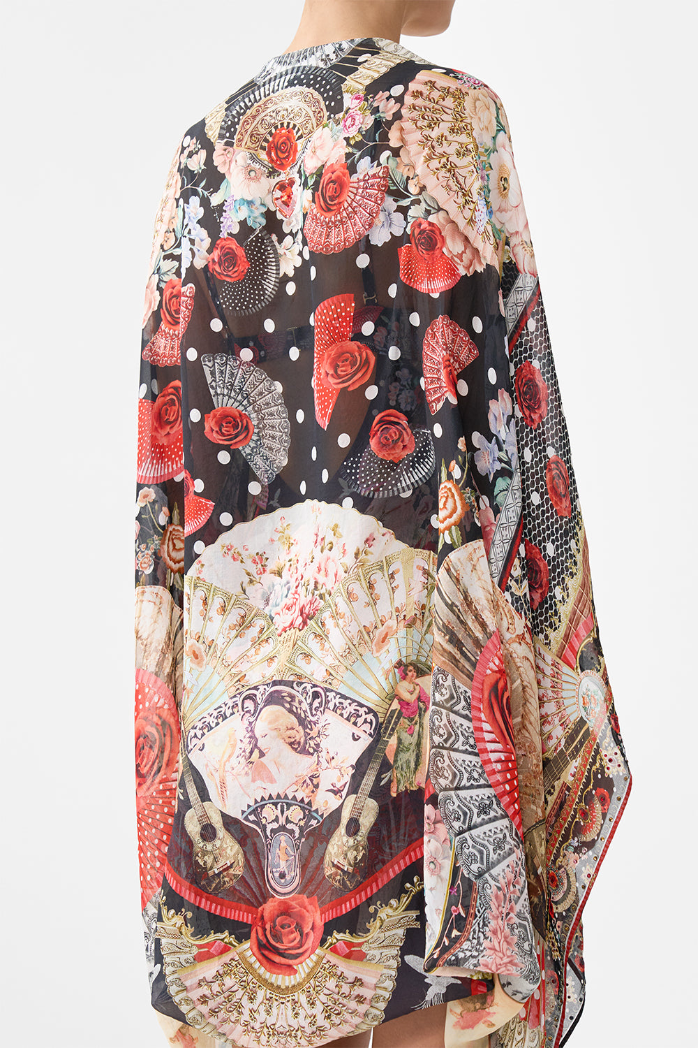 SILK CHIFFON SHRUG DAUGHTERS OF DUENDE