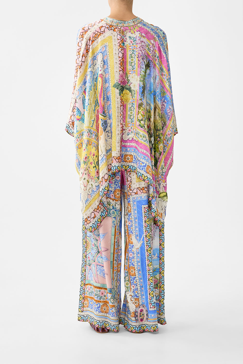 BUTTON THROUGH SCARF BLOUSE NAVÀS NOUVEAU