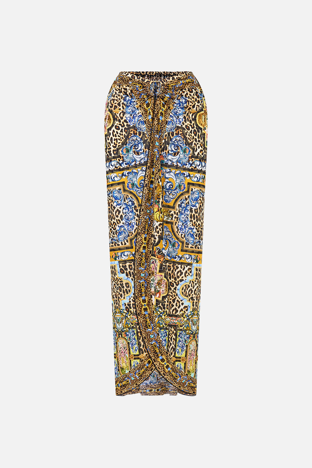 MULTI WEAR BEACH MIDI DRESS WITH RING FRONT SEVILLIAN STYLE
