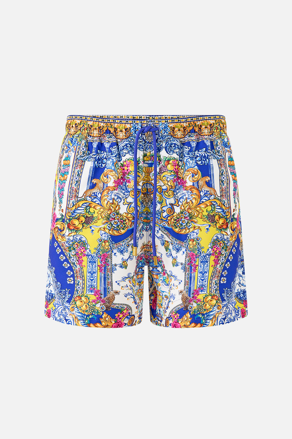 MID LENGTH BOARDSHORT WITH ELASTIC WAIST ESPAÑA NIRVANA