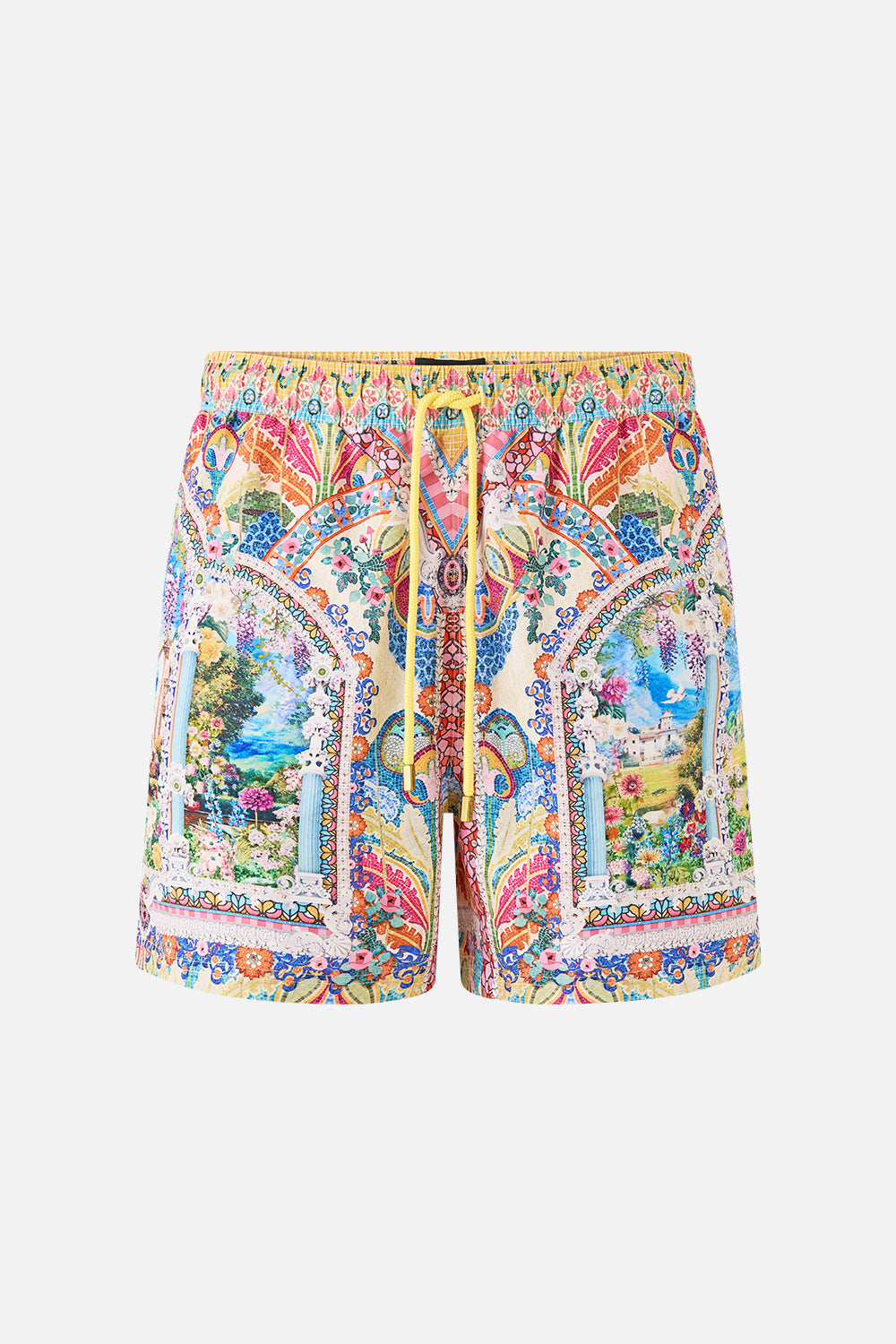 MID LENGTH BOARDSHORT WITH ELASTIC WAIST NAVÀS NOUVEAU