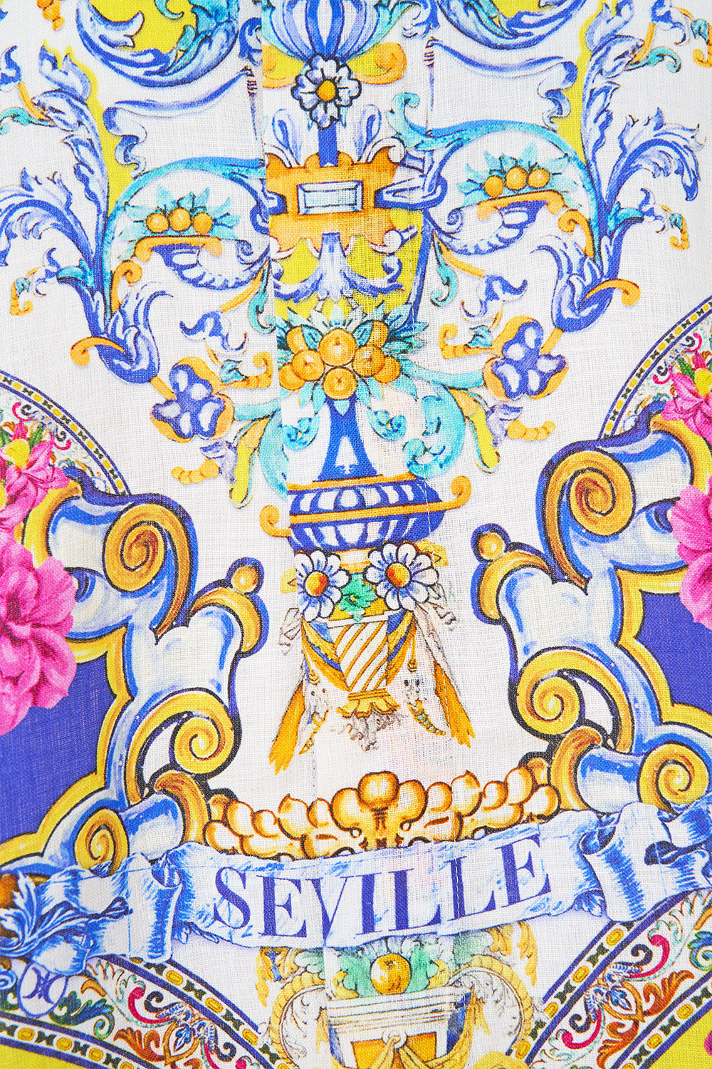 SHORT SLEEVE OVERSIZED SHIRT ESPAÑA NIRVANA