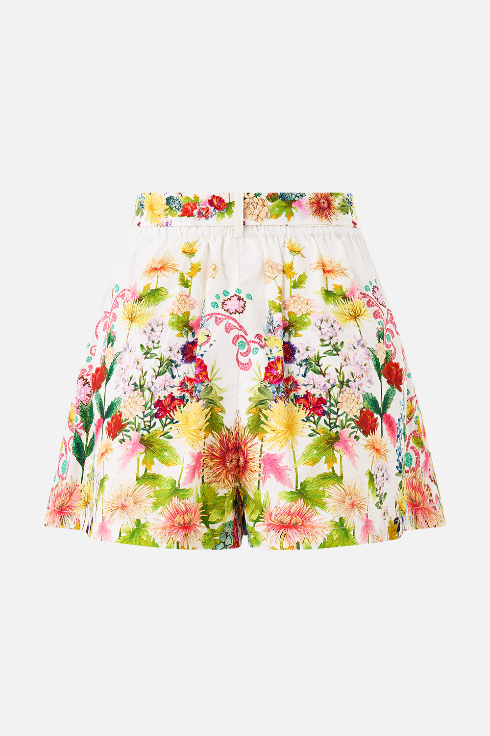 TUCK FRONT SHORT WITH BELT THE CALL OF CATALONIA