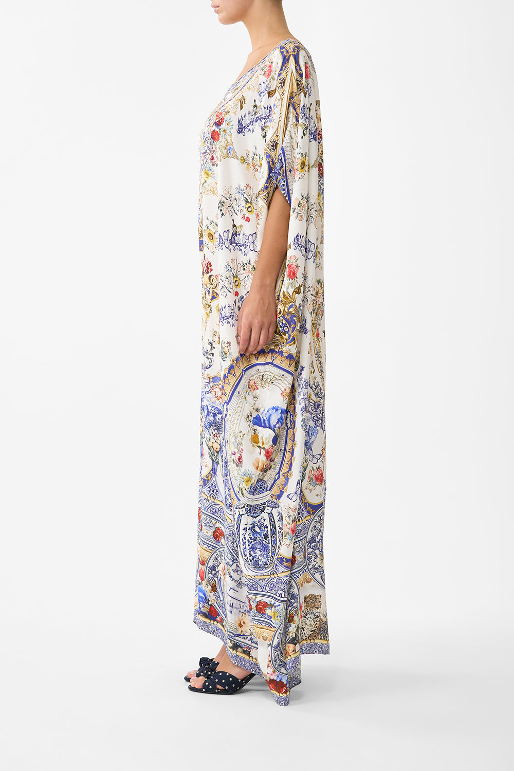 ROUND NECK KAFTAN THE POTTERY PARLOUR