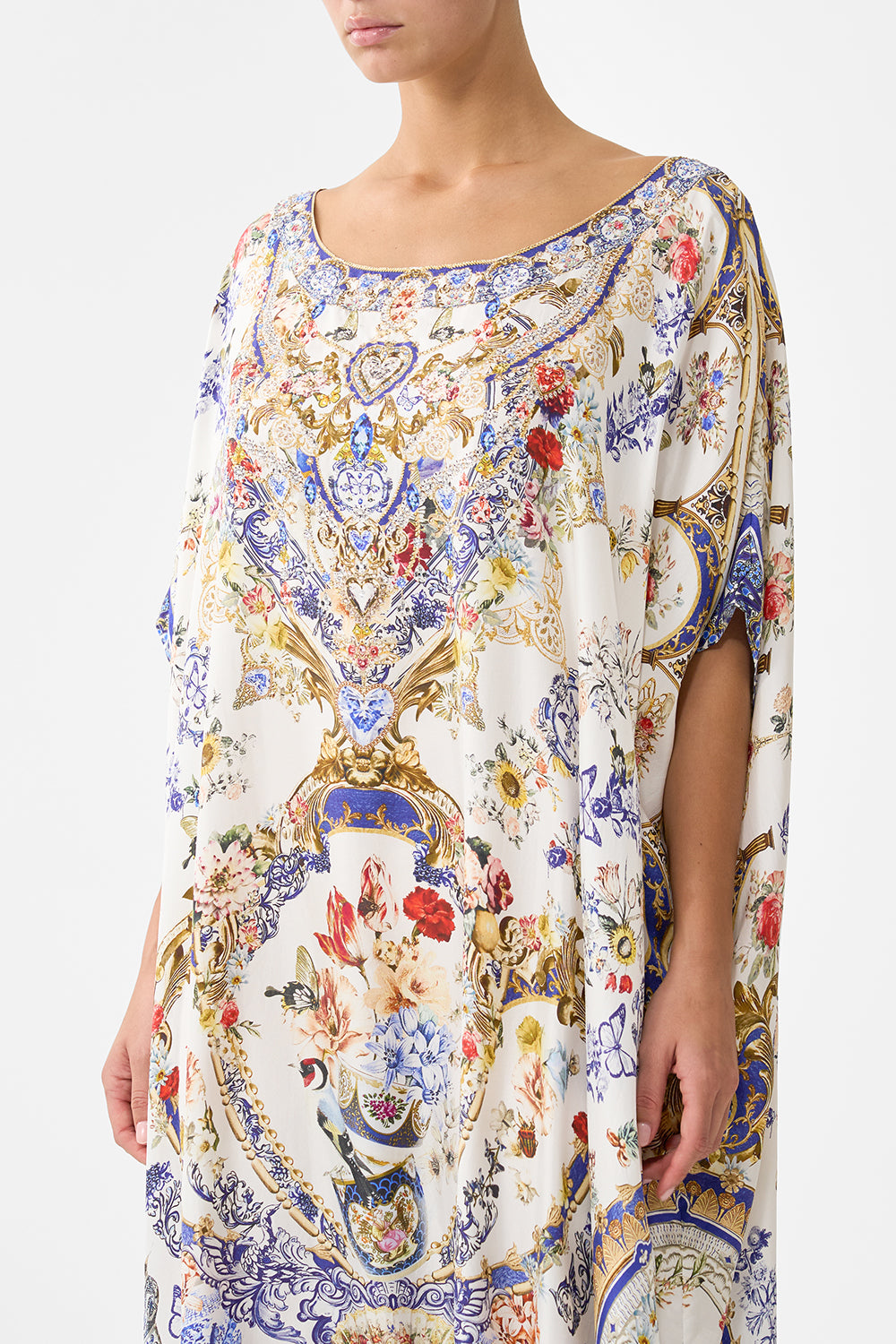 ROUND NECK KAFTAN THE POTTERY PARLOUR