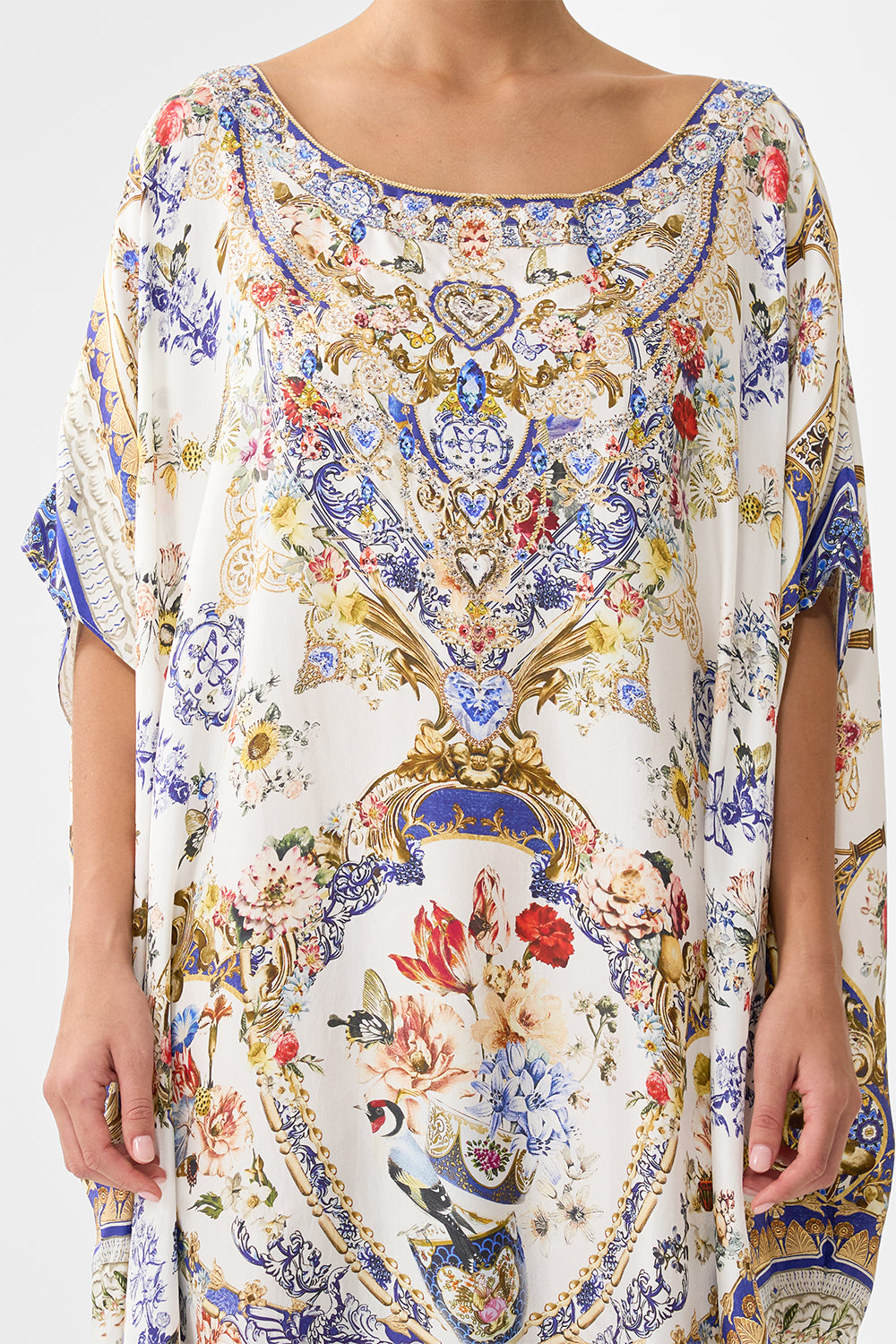 ROUND NECK KAFTAN THE POTTERY PARLOUR