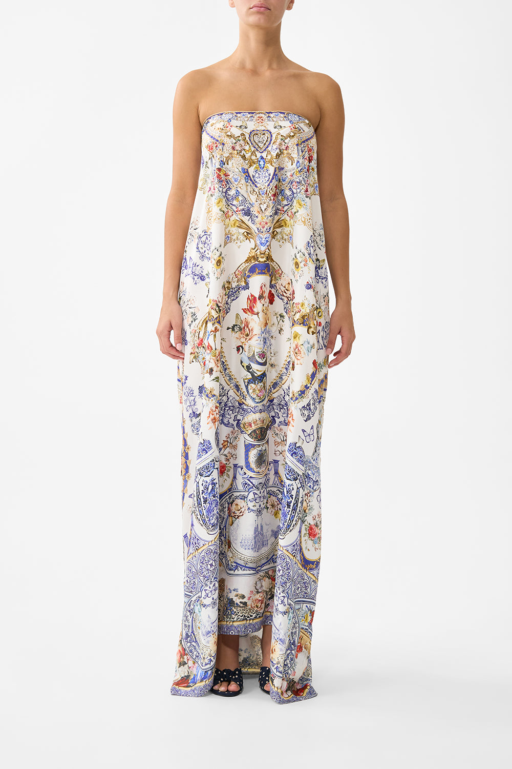 ROUND NECK KAFTAN THE POTTERY PARLOUR