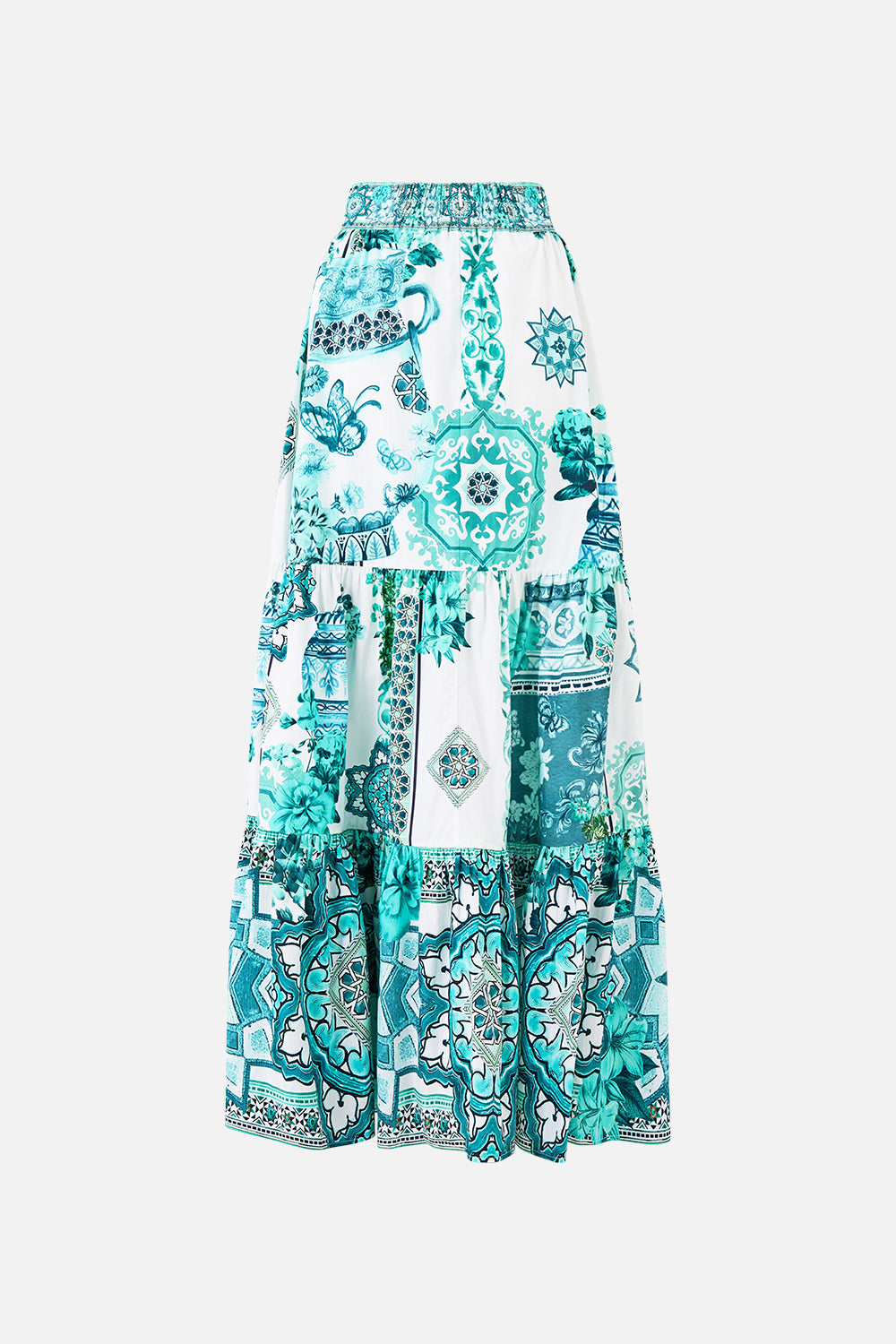 HIGH WAISTED TIERED SKIRT BALEARIC BEBÉ