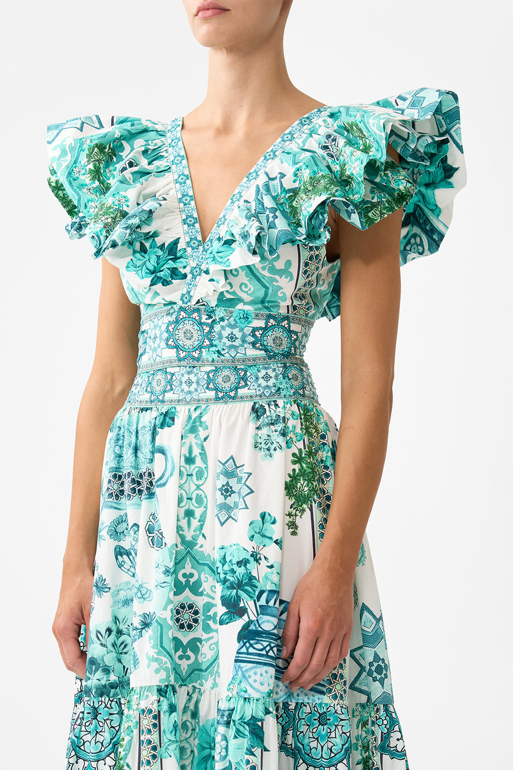 RUFFLE WRAP TOP BALEARIC BEBÉ