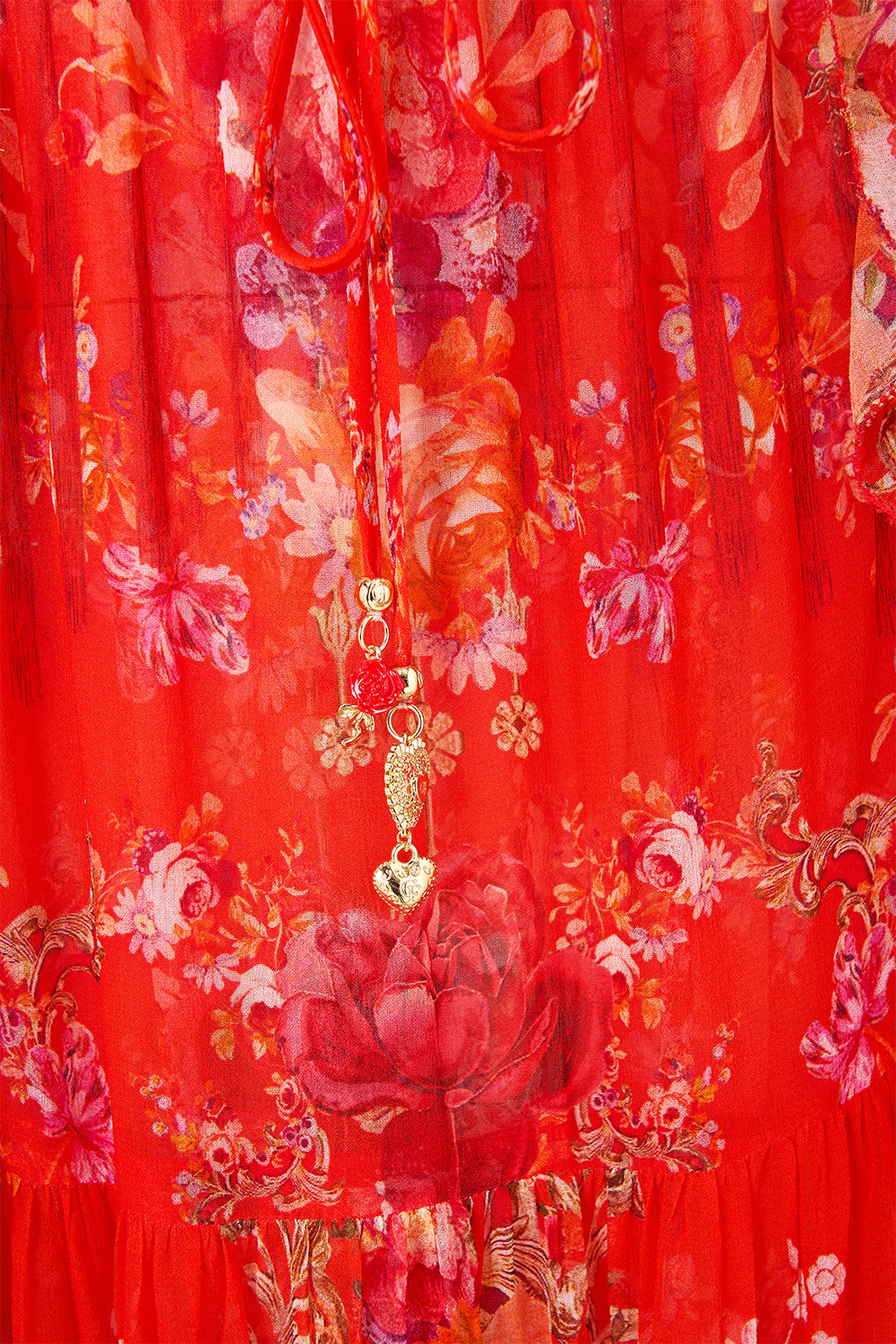 TIERED SKIRT WITH RUFFLE DETAIL OLÉ OLÉ